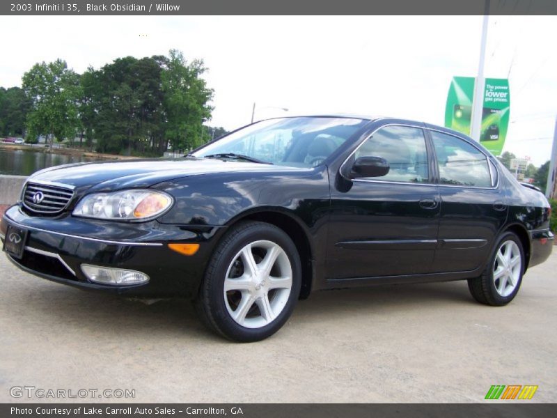 Black Obsidian / Willow 2003 Infiniti I 35