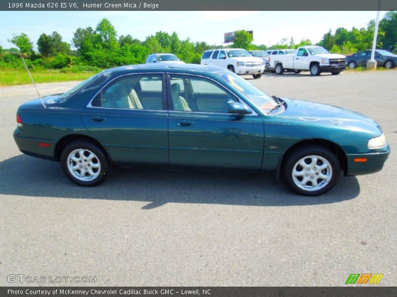 Hunter Green Mica / Beige 1996 Mazda 626 ES V6