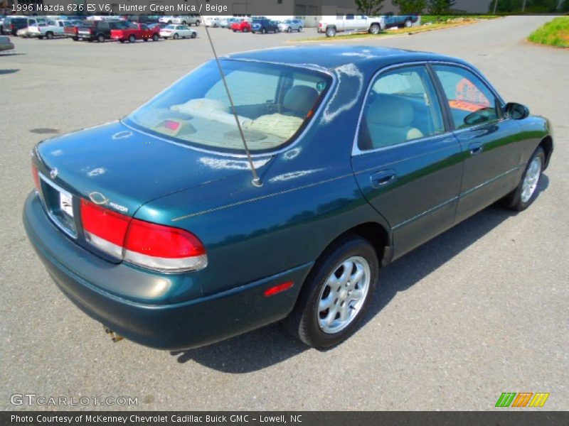 Hunter Green Mica / Beige 1996 Mazda 626 ES V6