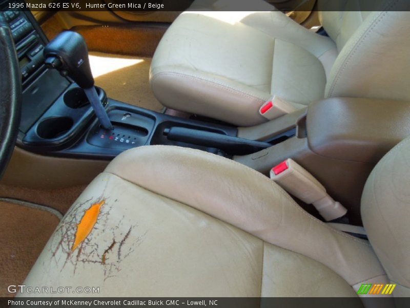Hunter Green Mica / Beige 1996 Mazda 626 ES V6