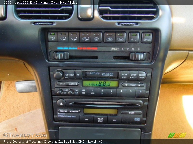 Hunter Green Mica / Beige 1996 Mazda 626 ES V6