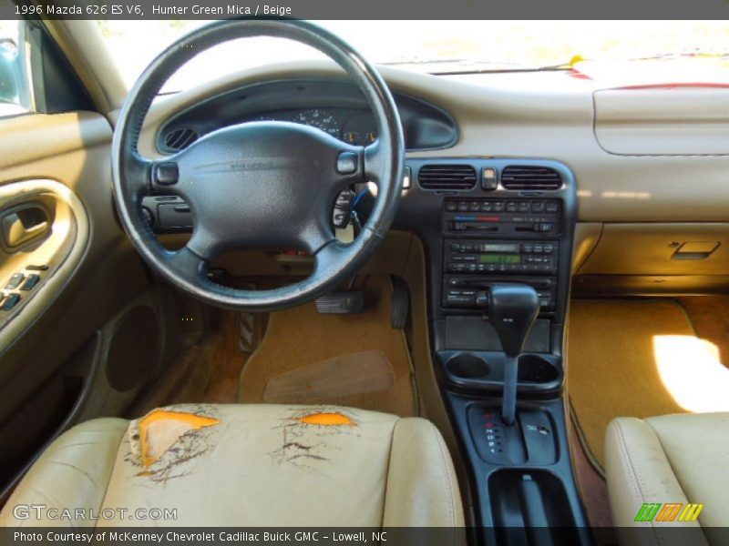 Hunter Green Mica / Beige 1996 Mazda 626 ES V6