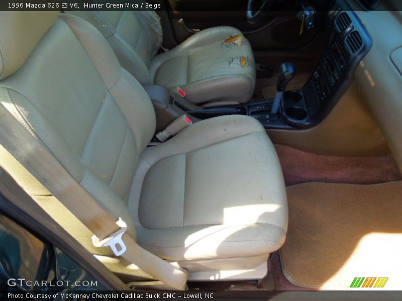 Hunter Green Mica / Beige 1996 Mazda 626 ES V6