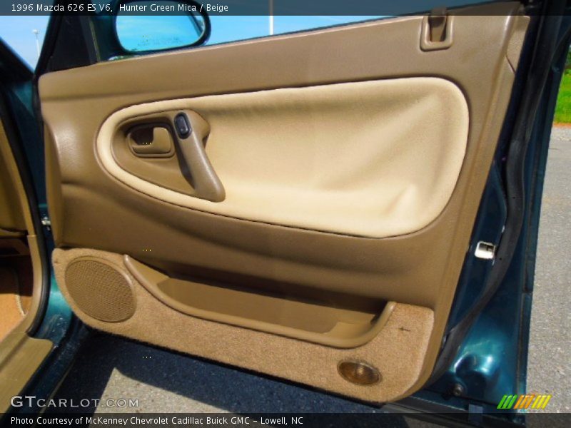 Hunter Green Mica / Beige 1996 Mazda 626 ES V6