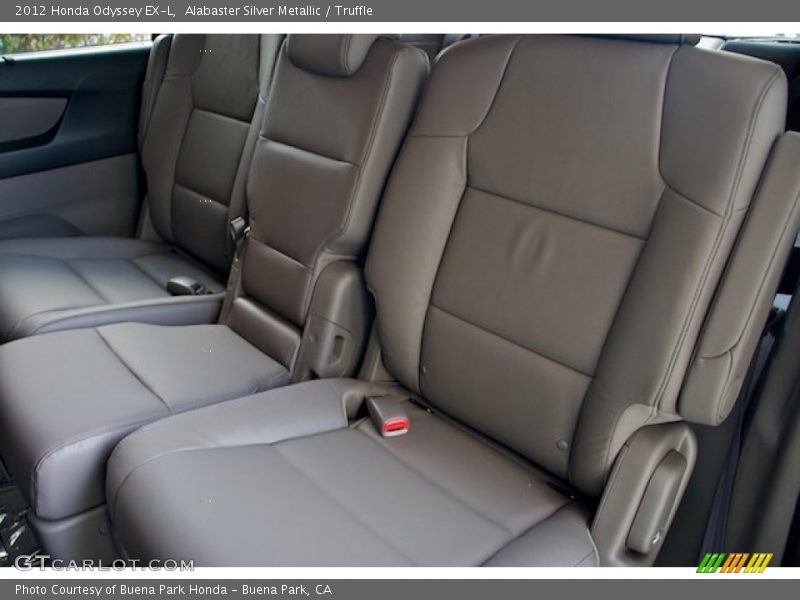 Alabaster Silver Metallic / Truffle 2012 Honda Odyssey EX-L