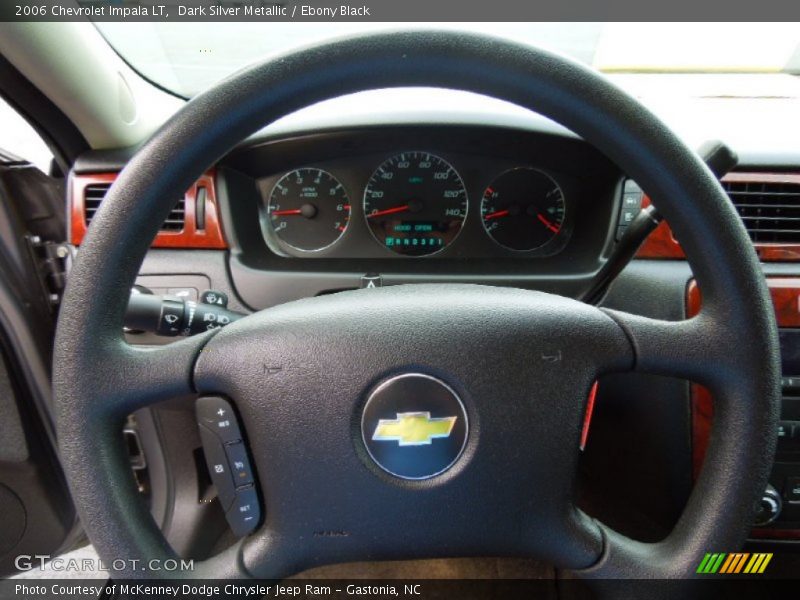 Dark Silver Metallic / Ebony Black 2006 Chevrolet Impala LT