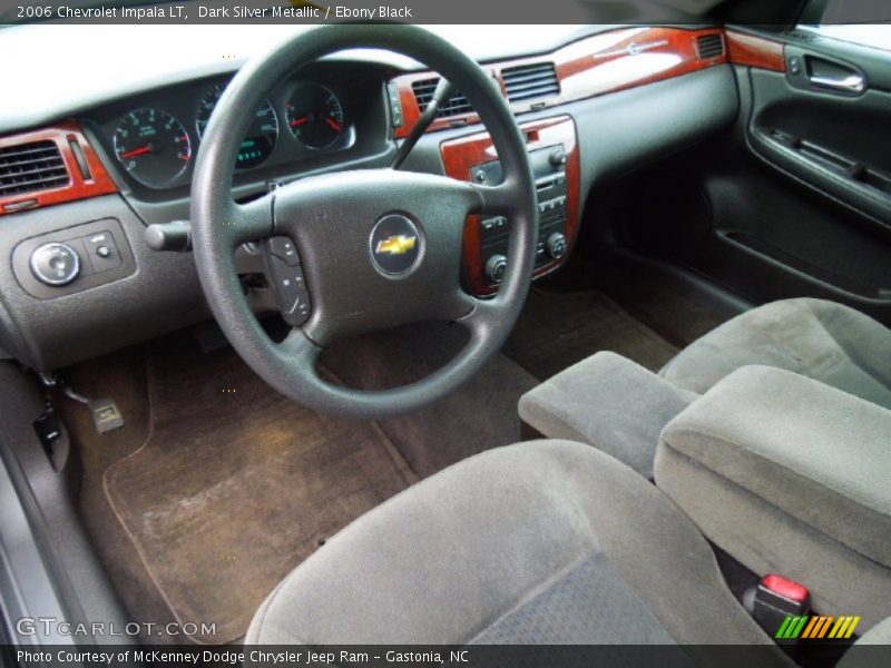 Dark Silver Metallic / Ebony Black 2006 Chevrolet Impala LT