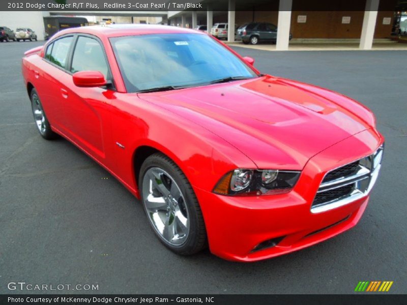 Redline 3-Coat Pearl / Tan/Black 2012 Dodge Charger R/T Plus