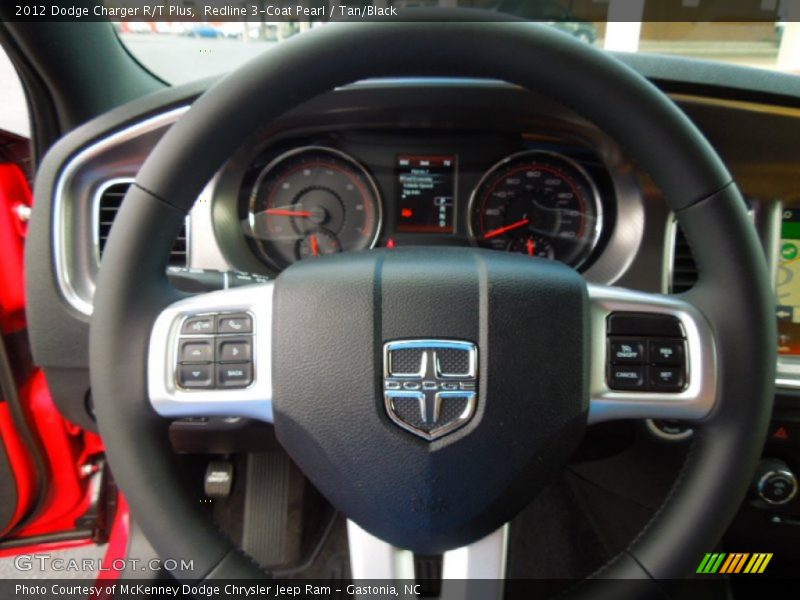 Redline 3-Coat Pearl / Tan/Black 2012 Dodge Charger R/T Plus