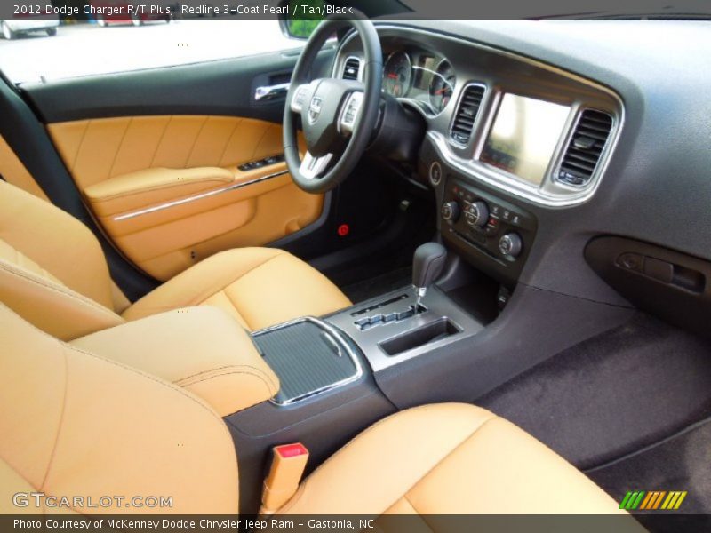 Redline 3-Coat Pearl / Tan/Black 2012 Dodge Charger R/T Plus