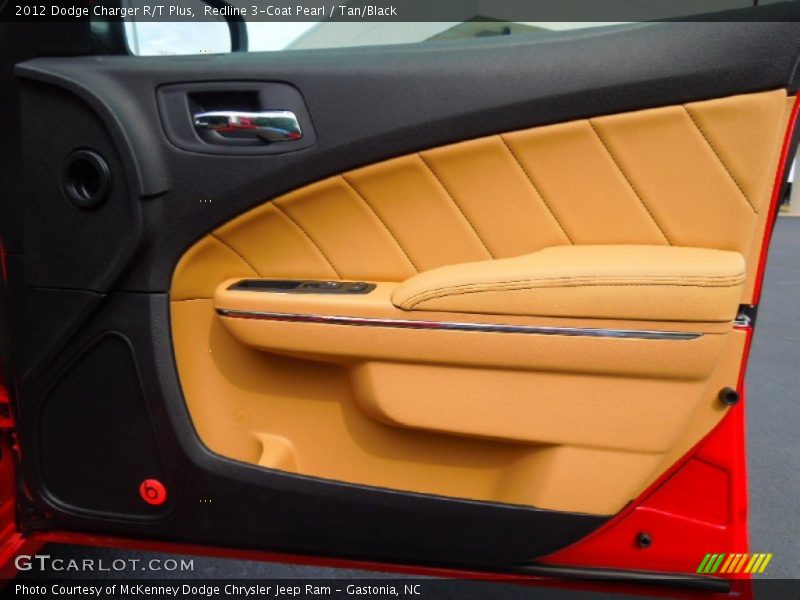 Redline 3-Coat Pearl / Tan/Black 2012 Dodge Charger R/T Plus