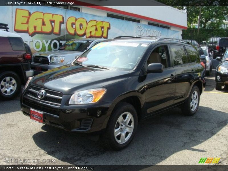 Black / Sand Beige 2009 Toyota RAV4 I4