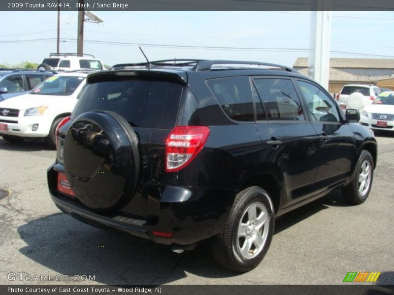 Black / Sand Beige 2009 Toyota RAV4 I4