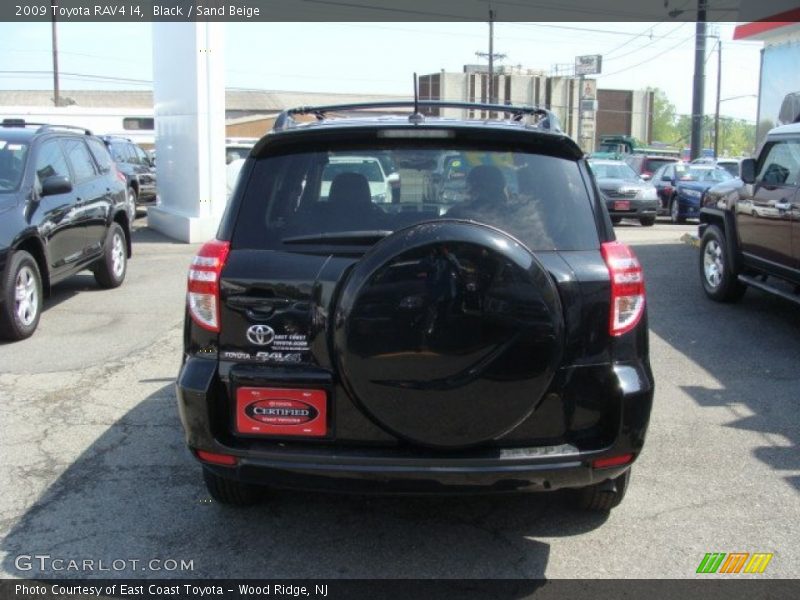 Black / Sand Beige 2009 Toyota RAV4 I4