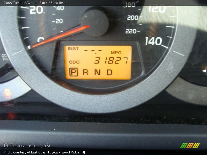 Black / Sand Beige 2009 Toyota RAV4 I4