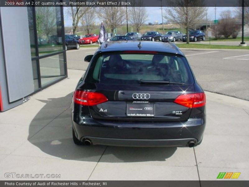 Phantom Black Pearl Effect / Black 2009 Audi A4 2.0T quattro Avant