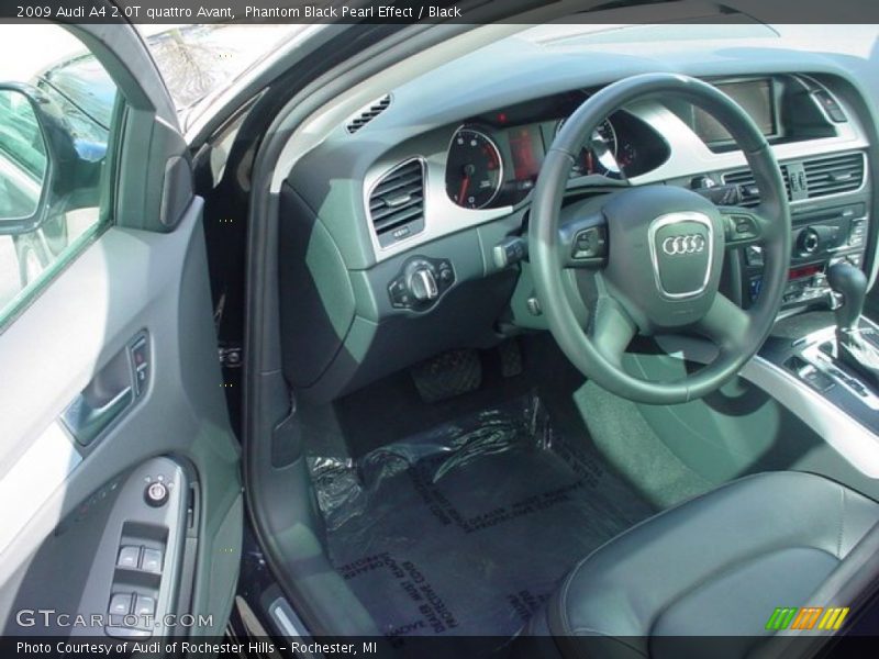 Phantom Black Pearl Effect / Black 2009 Audi A4 2.0T quattro Avant