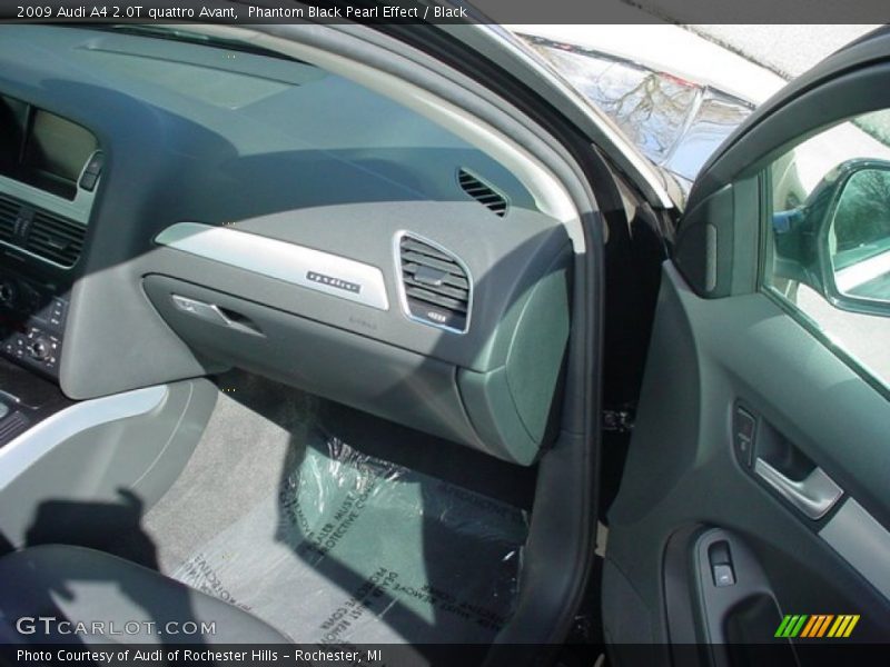 Phantom Black Pearl Effect / Black 2009 Audi A4 2.0T quattro Avant