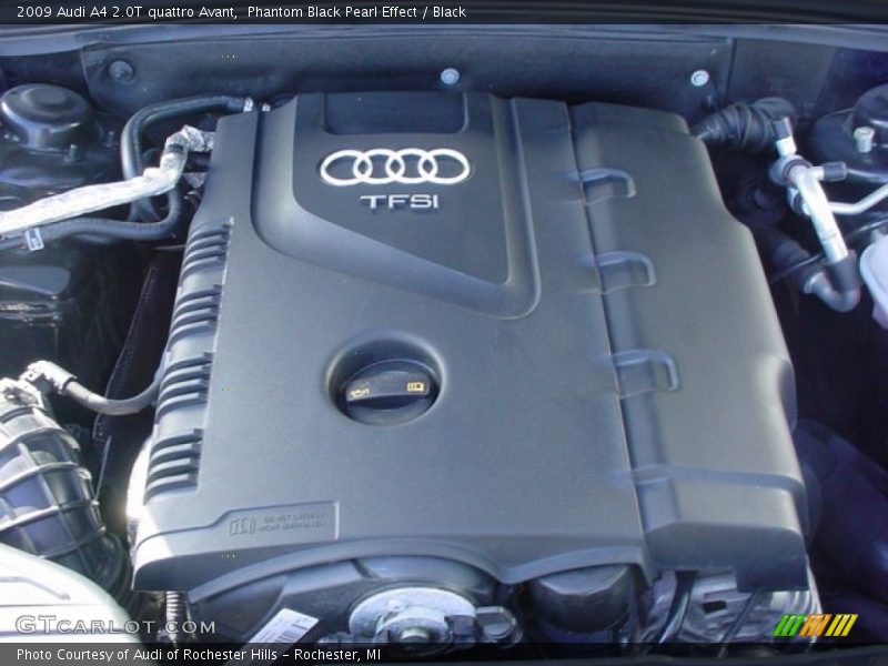  2009 A4 2.0T quattro Avant Engine - 2.0 Liter FSI Turbocharged DOHC 16-Valve VVT 4 Cylinder