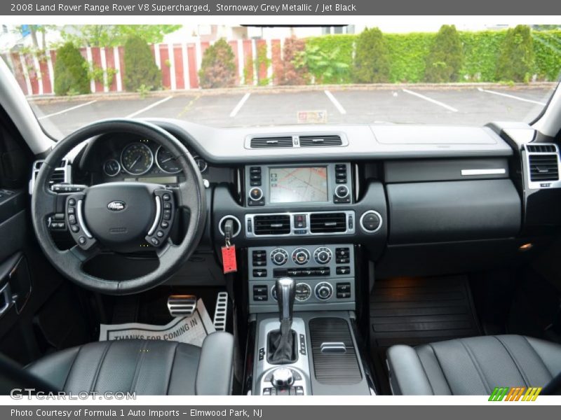Stornoway Grey Metallic / Jet Black 2008 Land Rover Range Rover V8 Supercharged