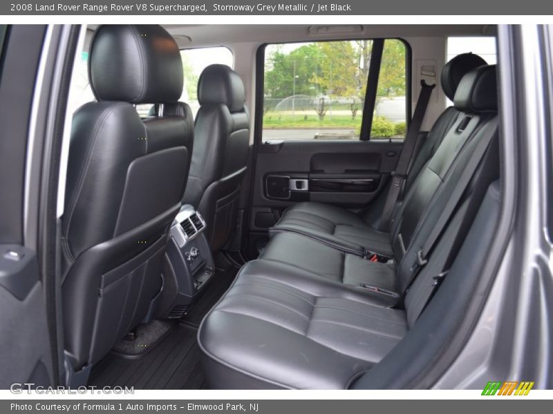 Stornoway Grey Metallic / Jet Black 2008 Land Rover Range Rover V8 Supercharged