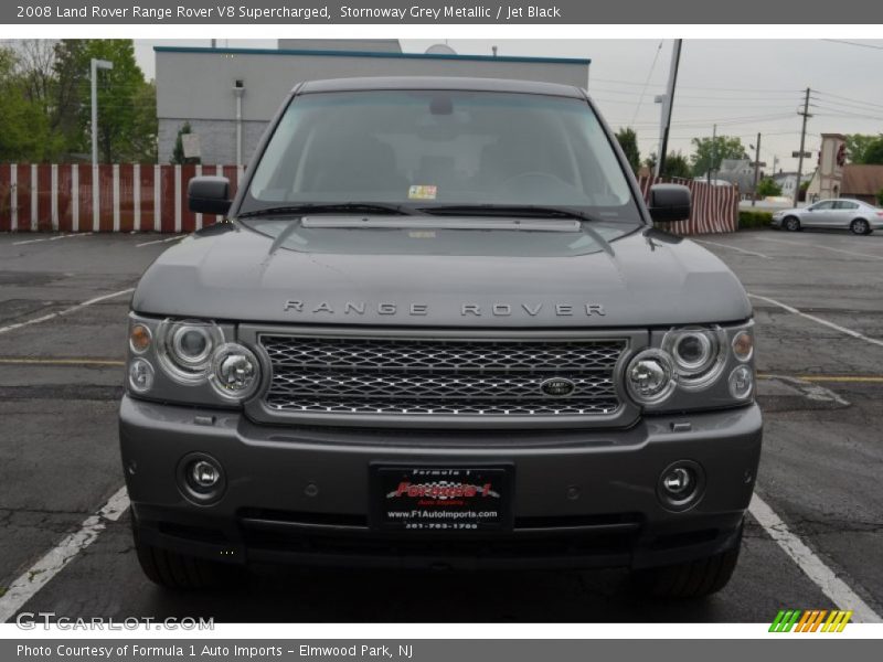Stornoway Grey Metallic / Jet Black 2008 Land Rover Range Rover V8 Supercharged