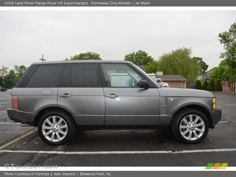 Stornoway Grey Metallic / Jet Black 2008 Land Rover Range Rover V8 Supercharged
