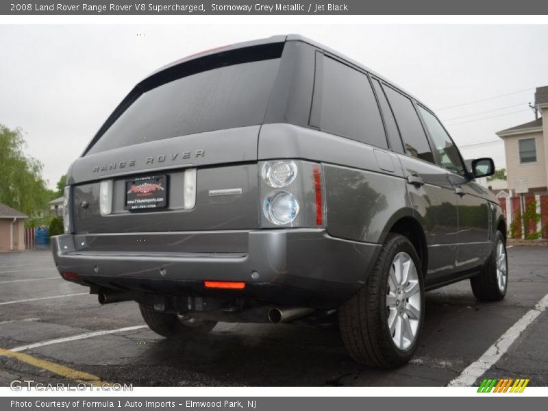 Stornoway Grey Metallic / Jet Black 2008 Land Rover Range Rover V8 Supercharged
