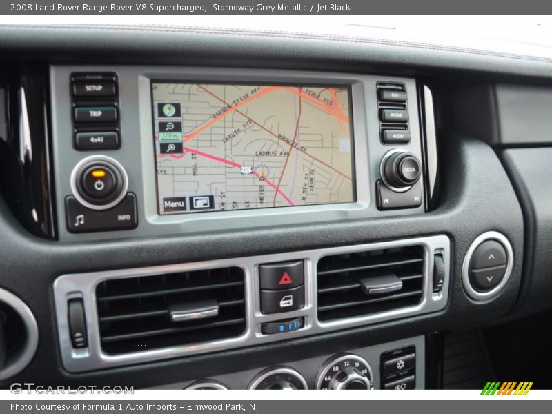 Stornoway Grey Metallic / Jet Black 2008 Land Rover Range Rover V8 Supercharged