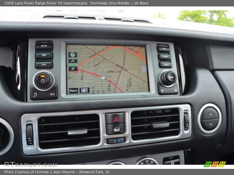 Stornoway Grey Metallic / Jet Black 2008 Land Rover Range Rover V8 Supercharged