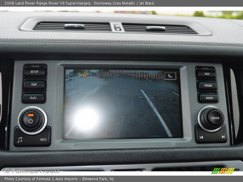 Stornoway Grey Metallic / Jet Black 2008 Land Rover Range Rover V8 Supercharged