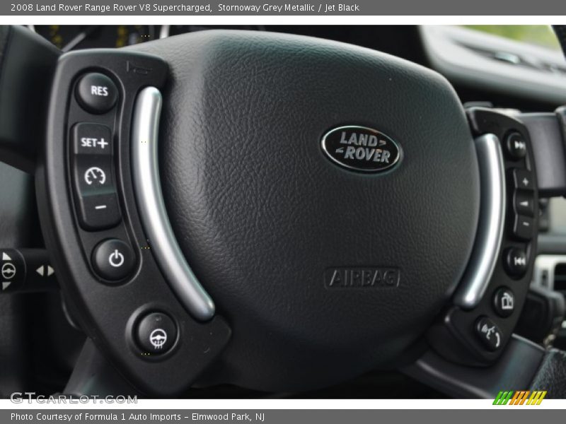 Stornoway Grey Metallic / Jet Black 2008 Land Rover Range Rover V8 Supercharged