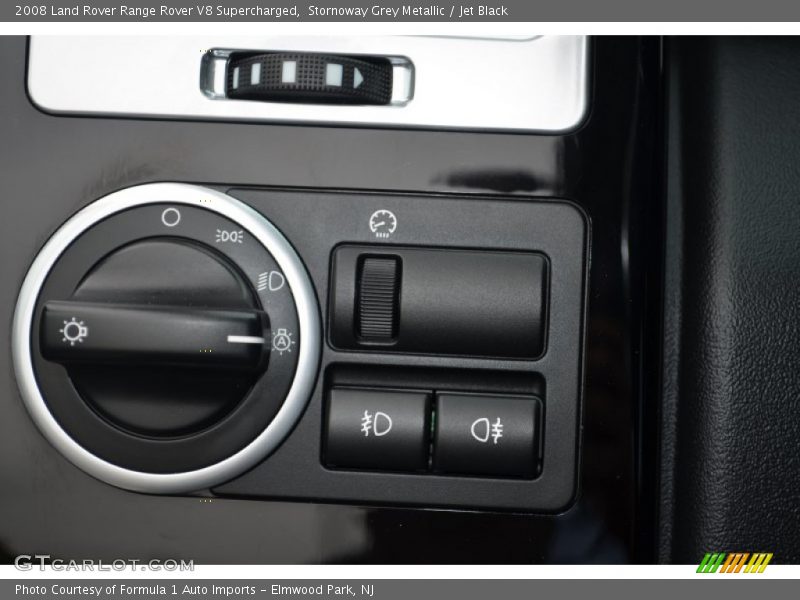 Stornoway Grey Metallic / Jet Black 2008 Land Rover Range Rover V8 Supercharged