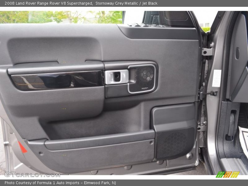 Stornoway Grey Metallic / Jet Black 2008 Land Rover Range Rover V8 Supercharged