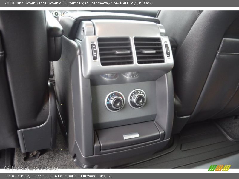 Stornoway Grey Metallic / Jet Black 2008 Land Rover Range Rover V8 Supercharged