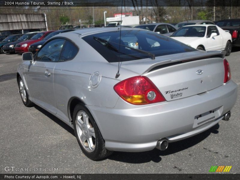 Sterling / Black 2004 Hyundai Tiburon