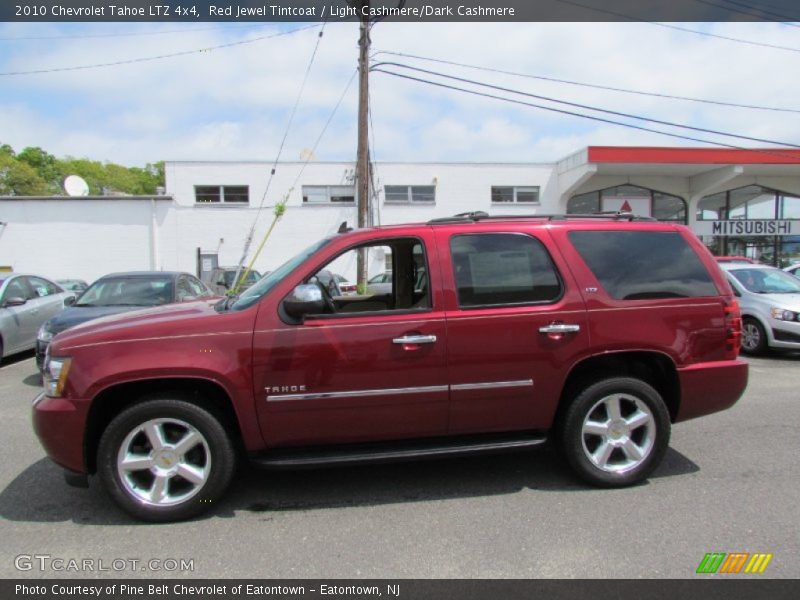 Red Jewel Tintcoat / Light Cashmere/Dark Cashmere 2010 Chevrolet Tahoe LTZ 4x4