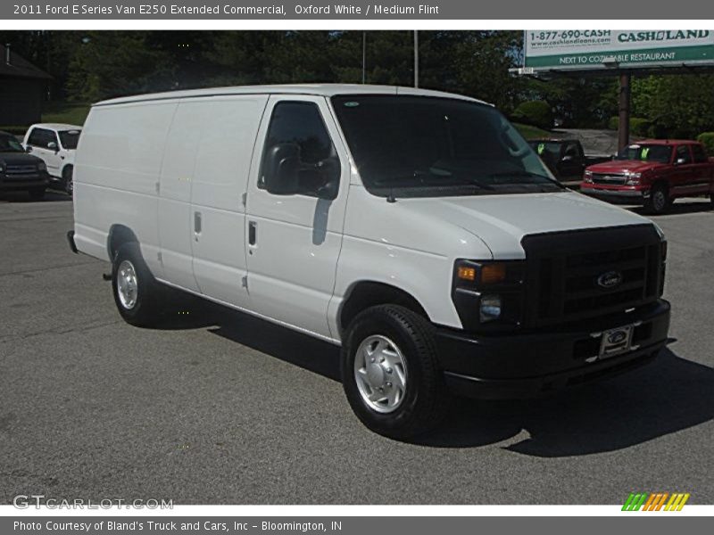 Oxford White / Medium Flint 2011 Ford E Series Van E250 Extended Commercial