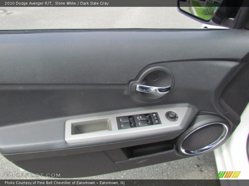 Stone White / Dark Slate Gray 2010 Dodge Avenger R/T