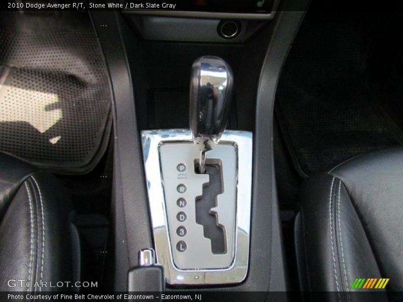 Stone White / Dark Slate Gray 2010 Dodge Avenger R/T