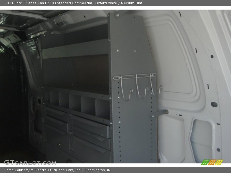 Oxford White / Medium Flint 2011 Ford E Series Van E250 Extended Commercial