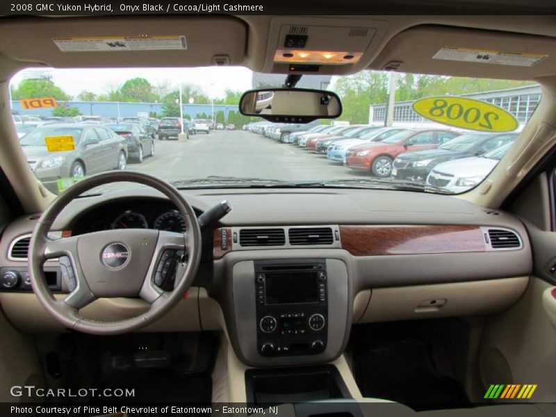Onyx Black / Cocoa/Light Cashmere 2008 GMC Yukon Hybrid