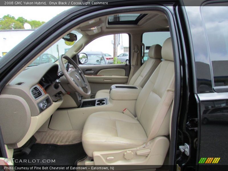 Onyx Black / Cocoa/Light Cashmere 2008 GMC Yukon Hybrid