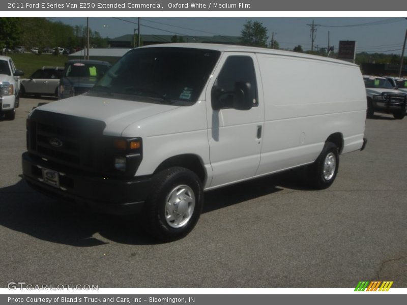 Oxford White / Medium Flint 2011 Ford E Series Van E250 Extended Commercial