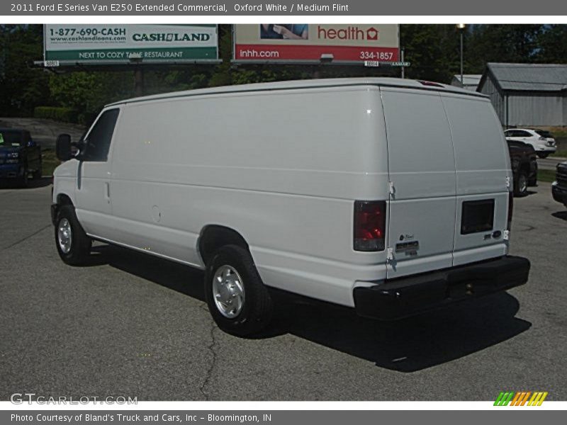 Oxford White / Medium Flint 2011 Ford E Series Van E250 Extended Commercial