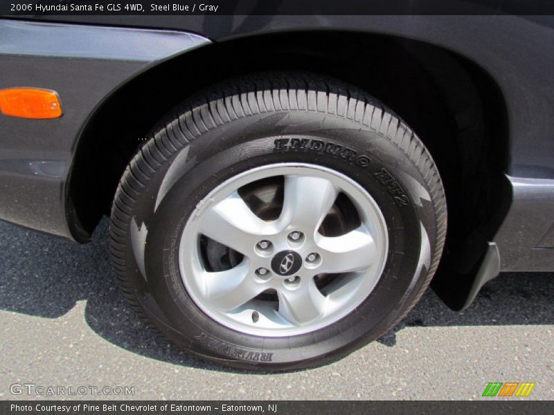 Steel Blue / Gray 2006 Hyundai Santa Fe GLS 4WD