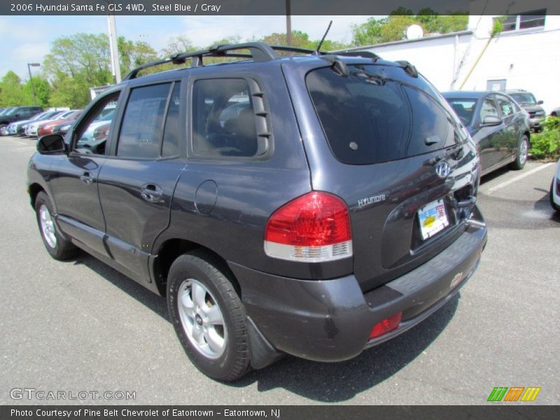 Steel Blue / Gray 2006 Hyundai Santa Fe GLS 4WD