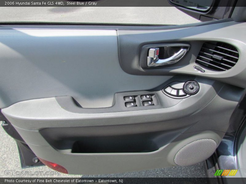 Steel Blue / Gray 2006 Hyundai Santa Fe GLS 4WD