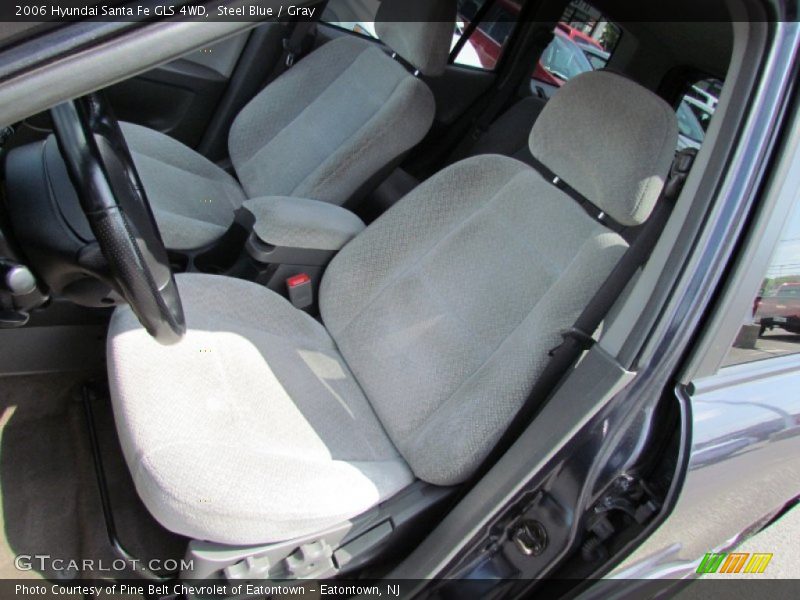 Steel Blue / Gray 2006 Hyundai Santa Fe GLS 4WD