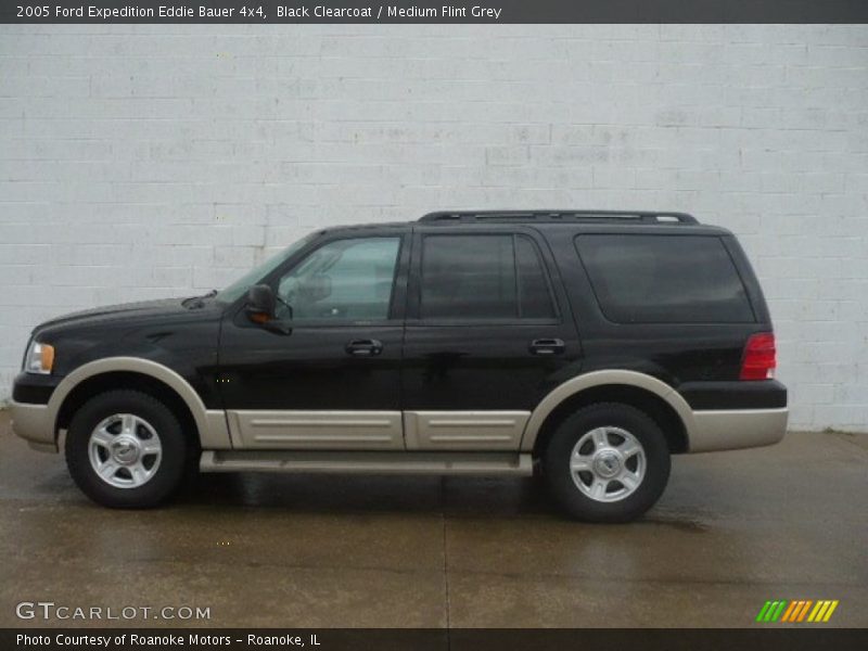 Black Clearcoat / Medium Flint Grey 2005 Ford Expedition Eddie Bauer 4x4
